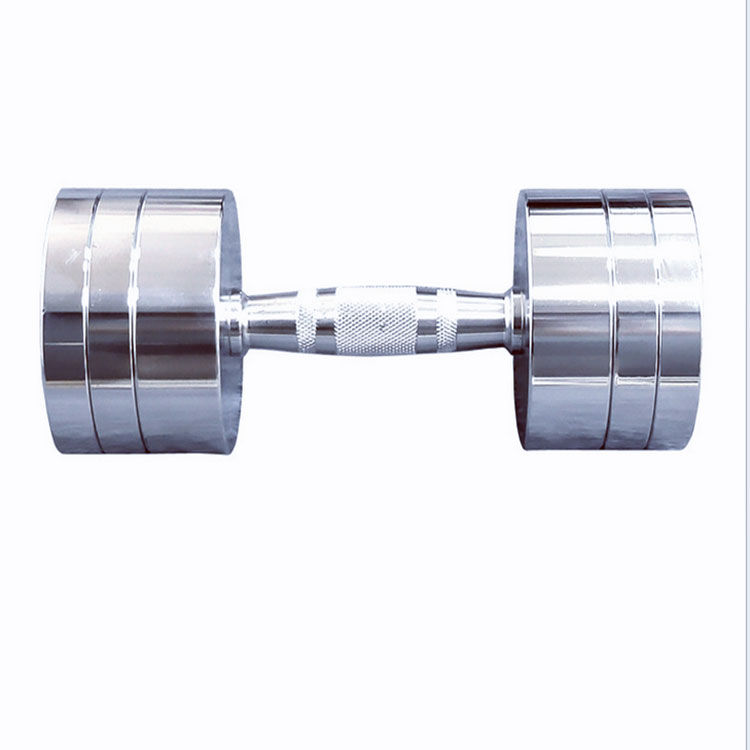 Pelatihan Gym Profesional Set Dumbbell Stainless Disesuaikan Untuk Grosir